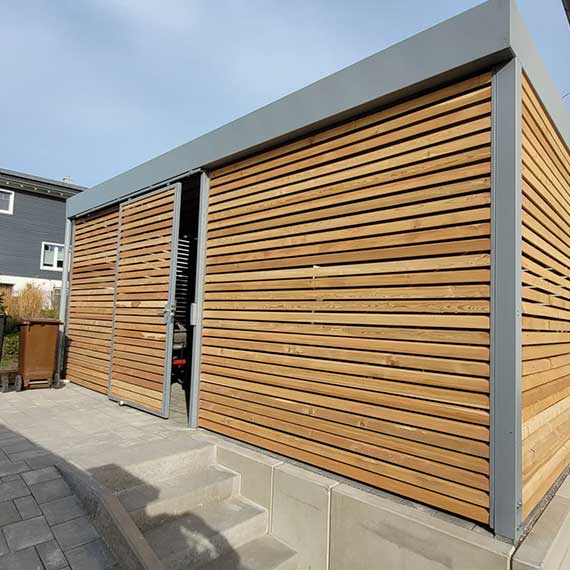 Tonnen- und Gerätehäuser